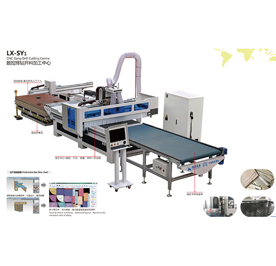 六安LX-SY1智能数控排钻开料zhong心